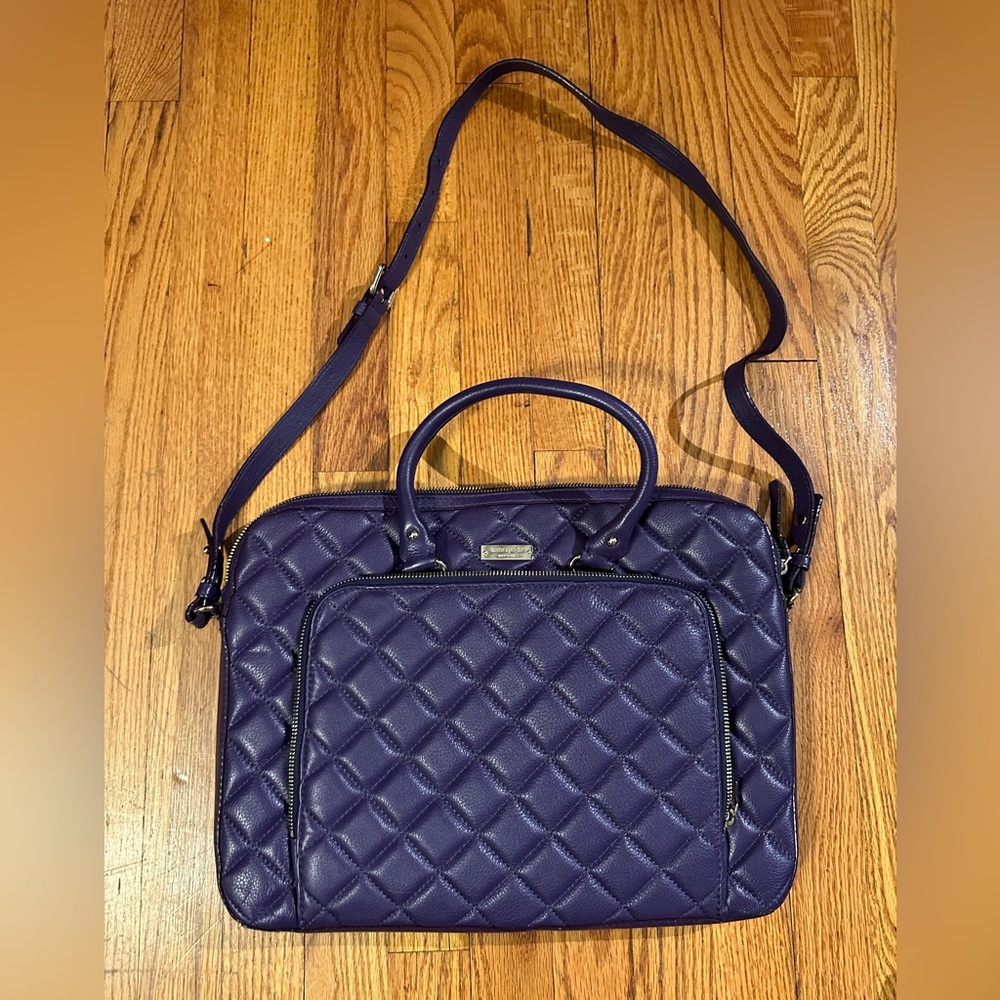 Kate spade quilted laptop bag